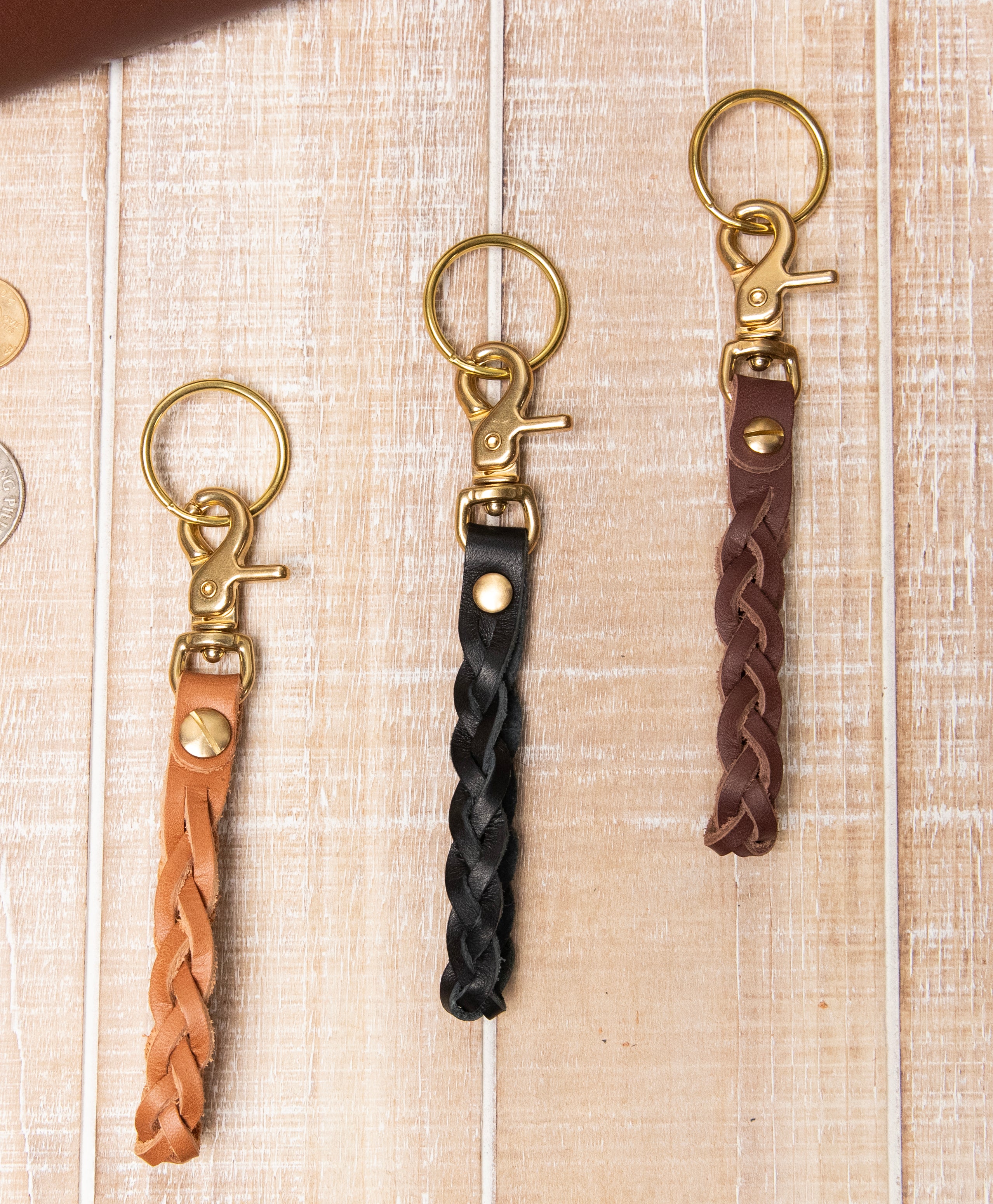 DWG_5740 Leather Key Fob - Image 1