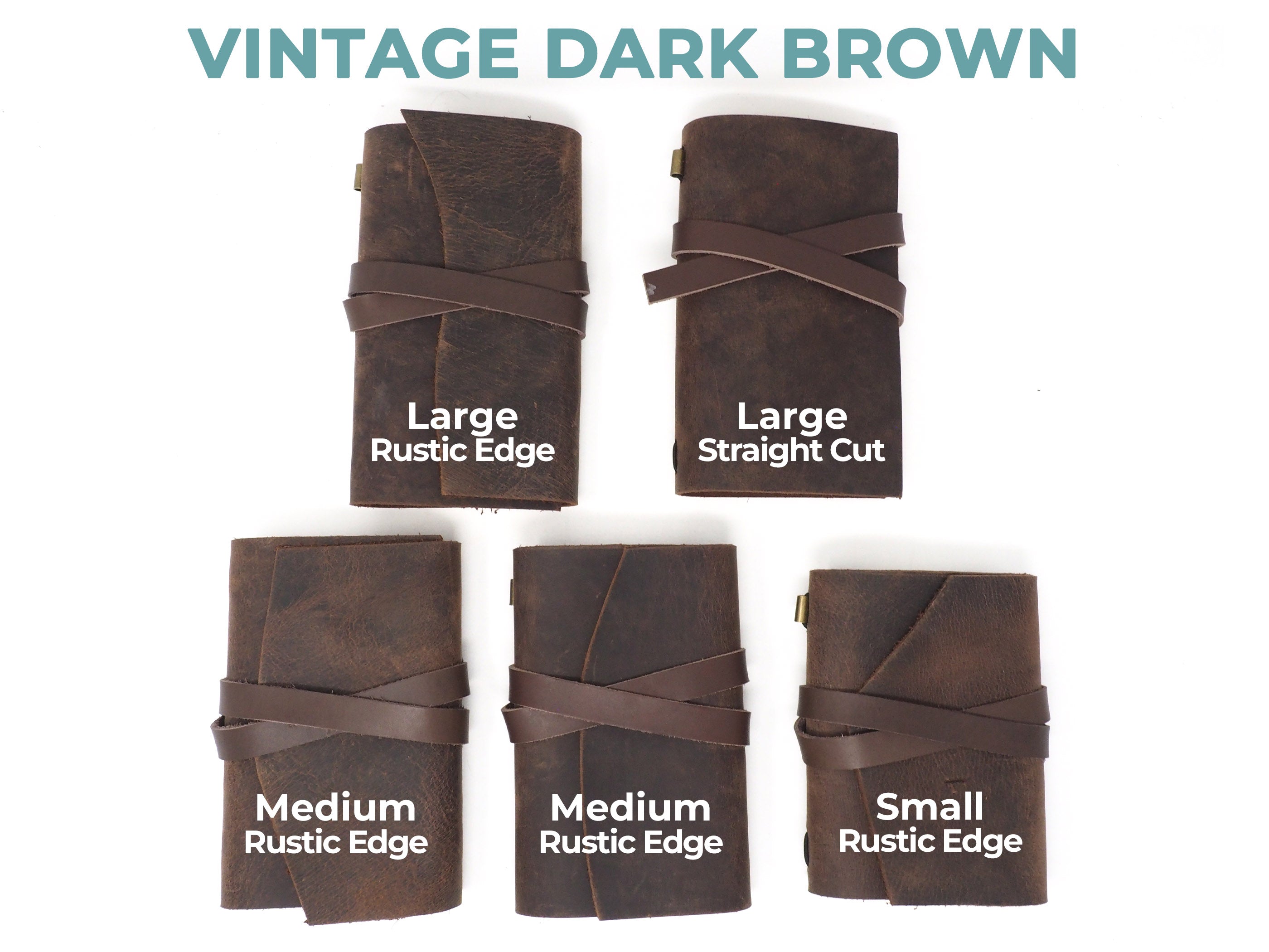 Leather Wrap Journal Covers - Image 7