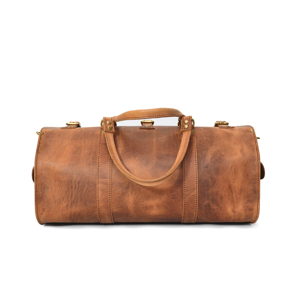 Weekender Duffle Bag - Vintage Leather - Image 7