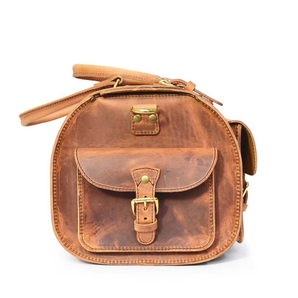 Weekender Duffle Bag - Vintage Leather - Image 8